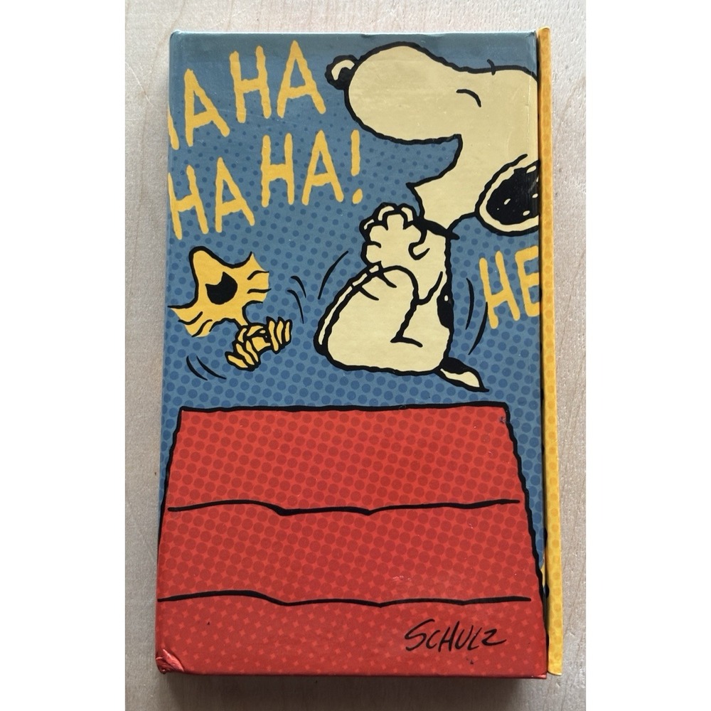 Vtg Peanuts Snoopy Charlie Brown Address Book Unused Hallmark Woodstock